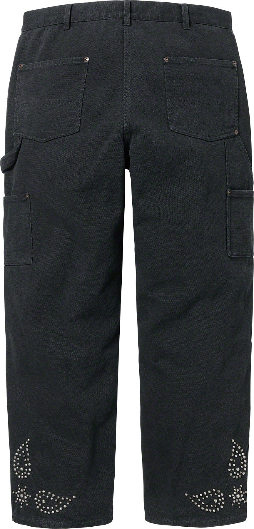 Paisley Studded Double Knee Painter Pant view 12